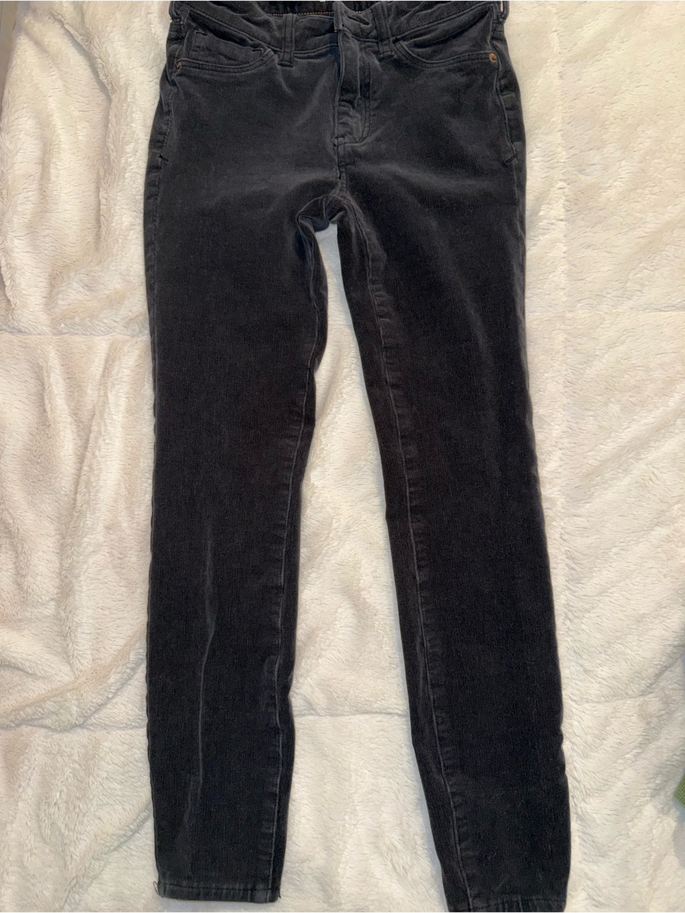 Pilcro Black Skinny corduroy